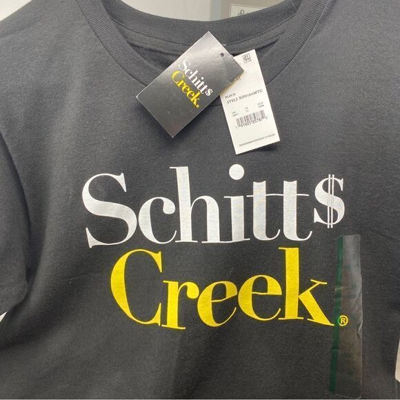 Schitt’s Creek - Mens Black Tee NEW - Picture 8 of 8